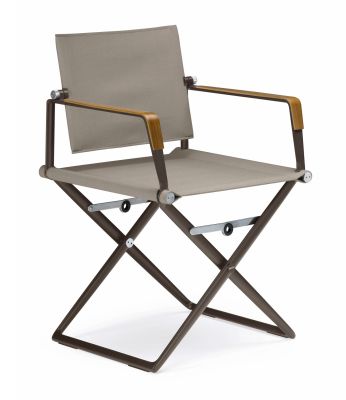 SEAX Outdoor Chaise avec décor bois Dedon